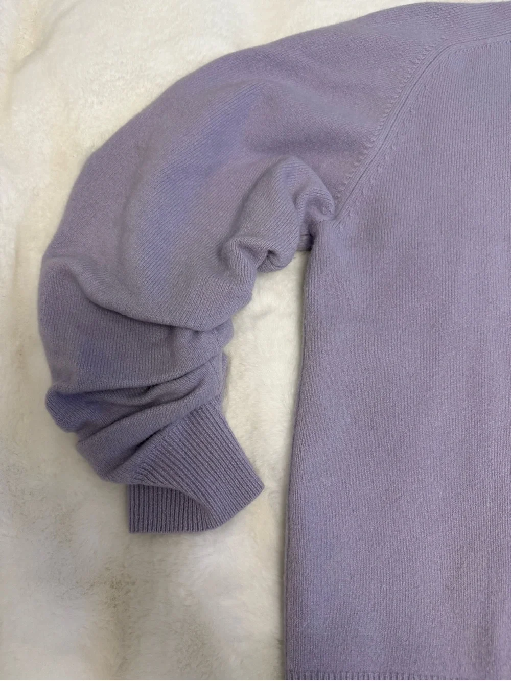 Tory Burch Lilac V-Neck Sweater LIKE NEW